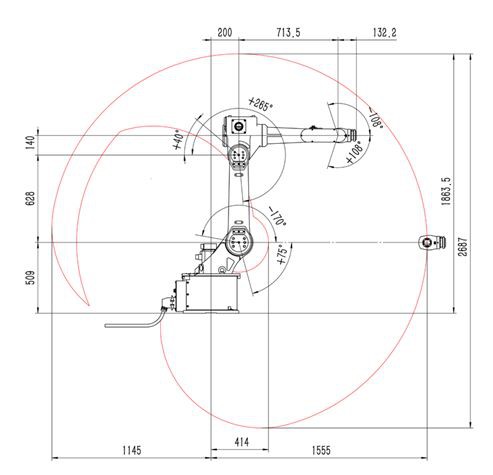 RJR612 Polishing Robot