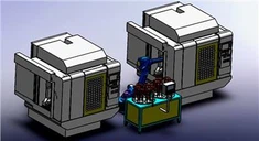 RBR616 Робот за обслужване на машини